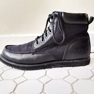 Levi's Dean monochrome black fashion boots